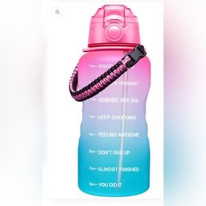 Motivational water bottle- 1/2 gallon